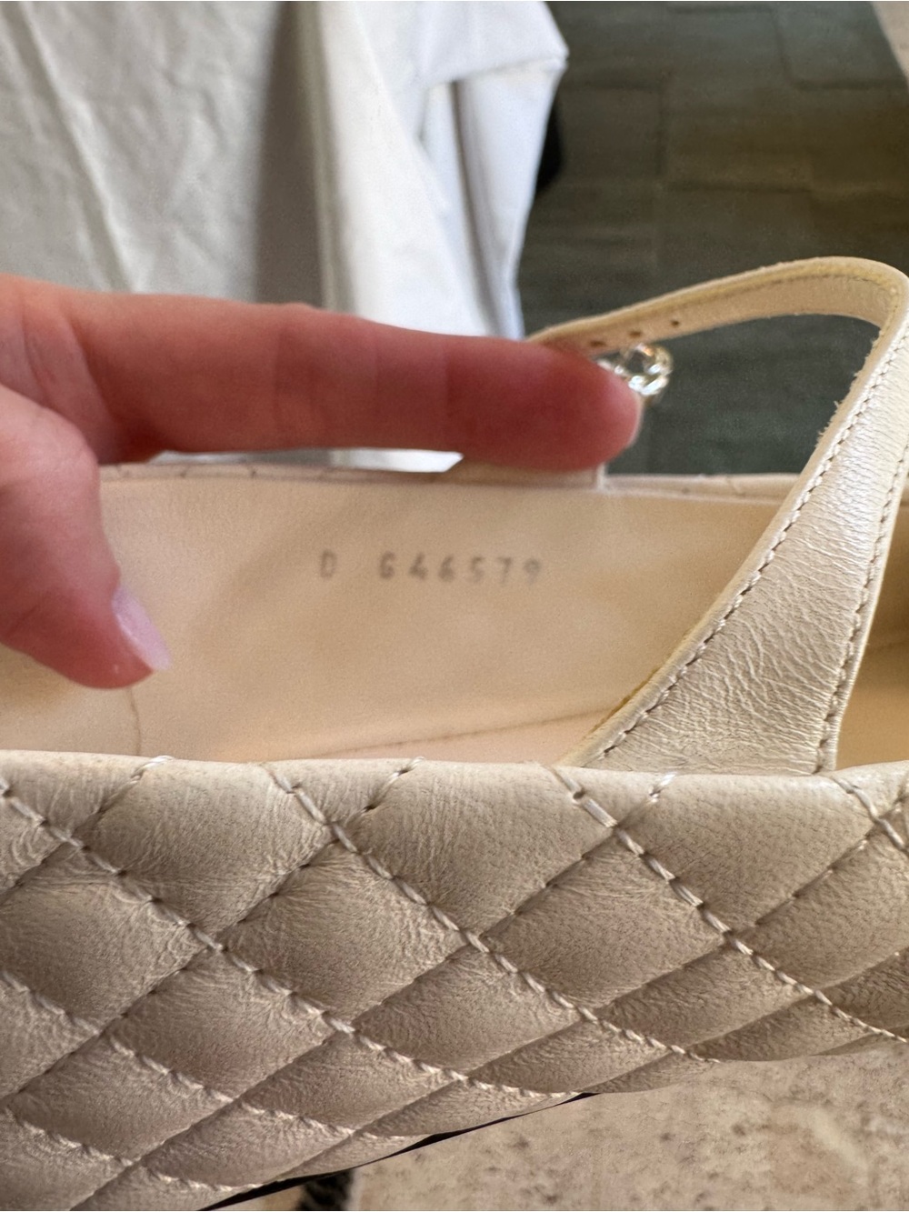 CHANEL Lambskin Quilted Mary Jane Flats size 41 - Picture 14 of 15